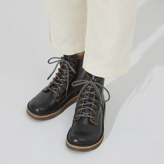 Women Birkenstock Boots Birmingham Lace Black