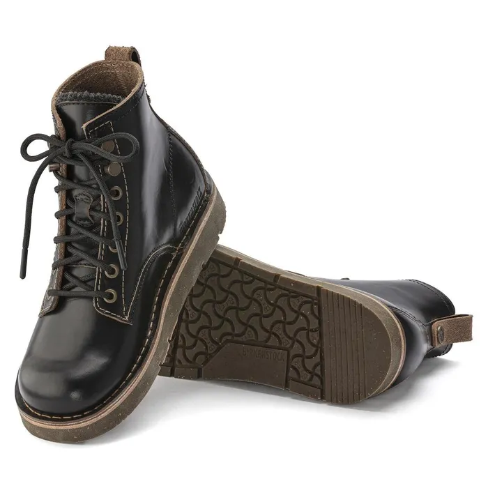 Women Birkenstock Boots Birmingham Lace Black