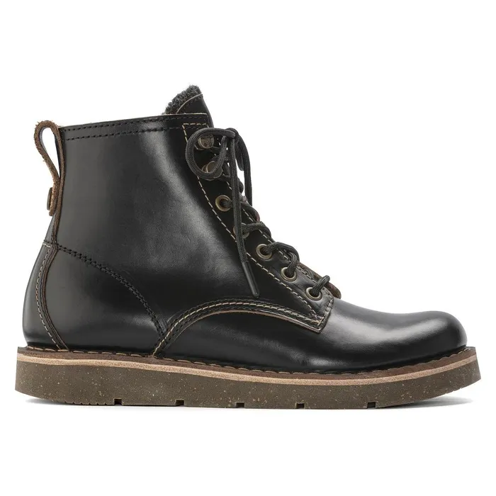 Women Birkenstock Boots Birmingham Lace Black
