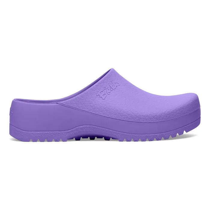 Women Birkenstock Clogs SuperBirki Shearling Purple
