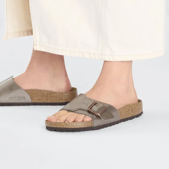 Women Birkenstock OneStrap Catalina Graceful Taupe