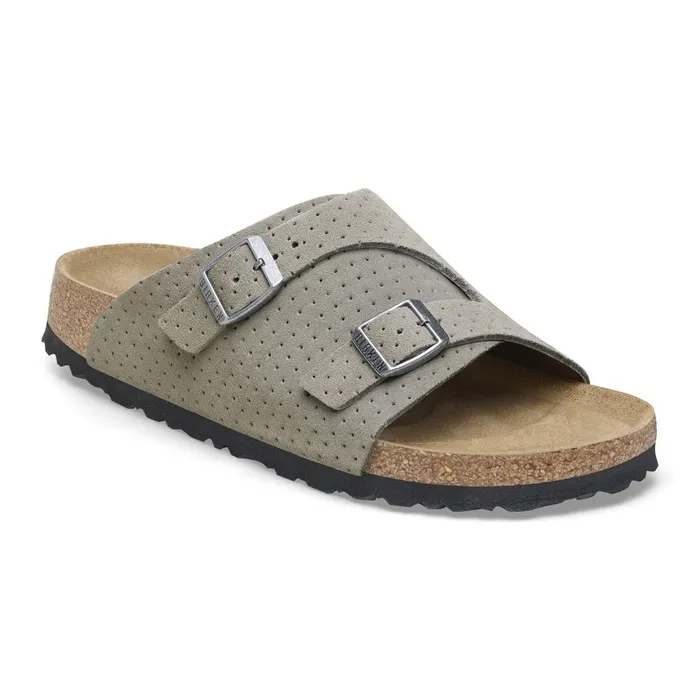 Women Birkenstock OneStrap Zrich Dotted Stone Coin