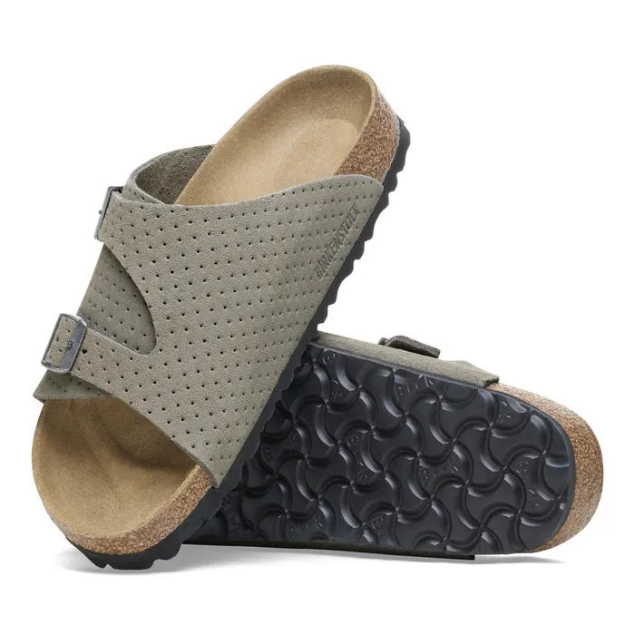 Women Birkenstock OneStrap Zrich Dotted Stone Coin