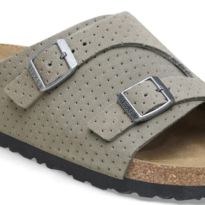 Women Birkenstock OneStrap Zrich Dotted Stone Coin