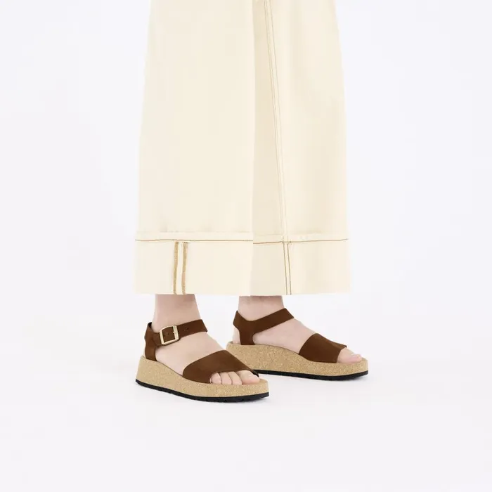 Women Birkenstock Platforms Glenda Dark Tea