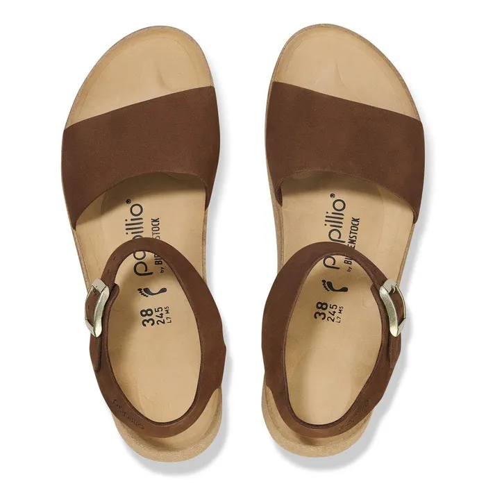 Women Birkenstock Platforms Glenda Dark Tea