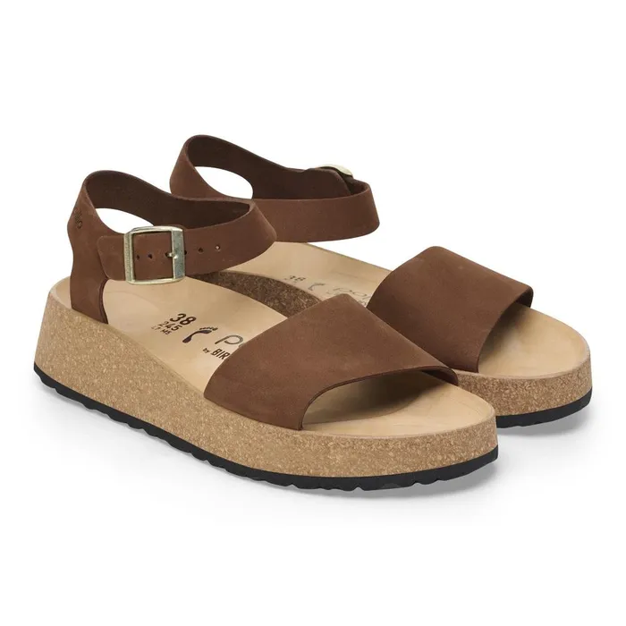 Women Birkenstock Platforms Glenda Dark Tea