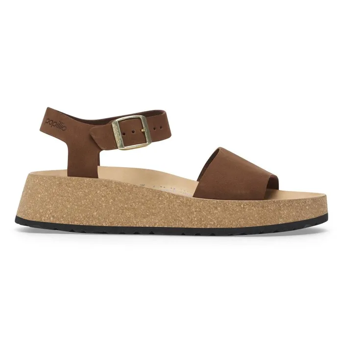 Women Birkenstock Platforms Glenda Dark Tea