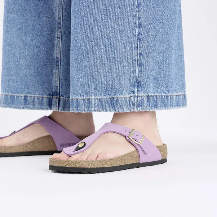 Women Birkenstock Thong Gizeh Crocus