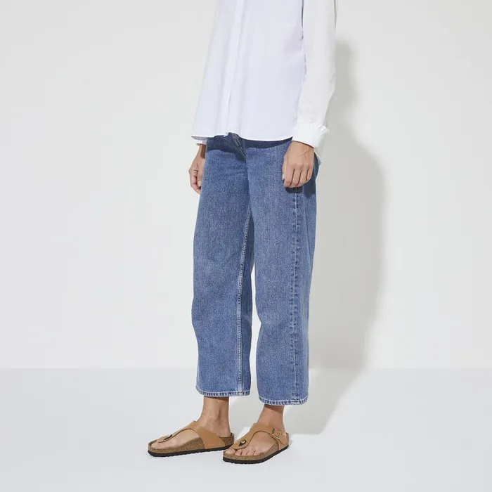Women Birkenstock Thong Gizeh Vegan Pecan