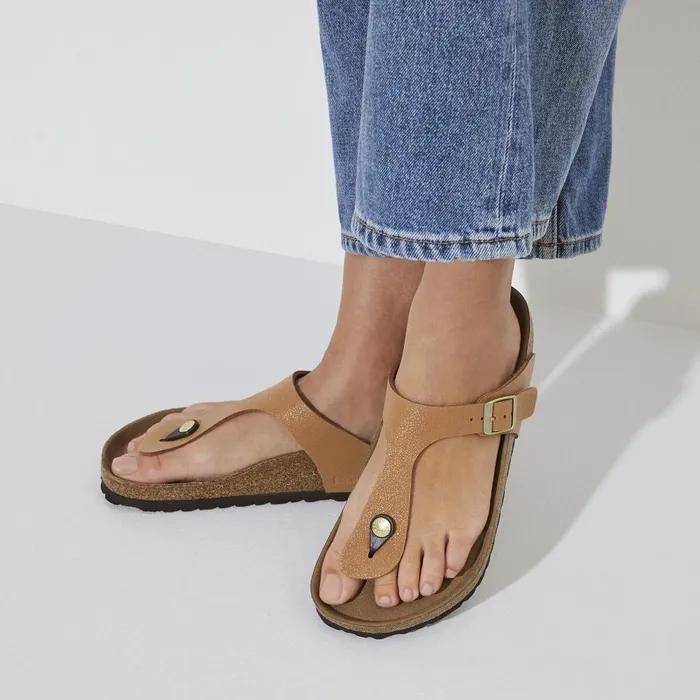 Women Birkenstock Thong Gizeh Vegan Pecan