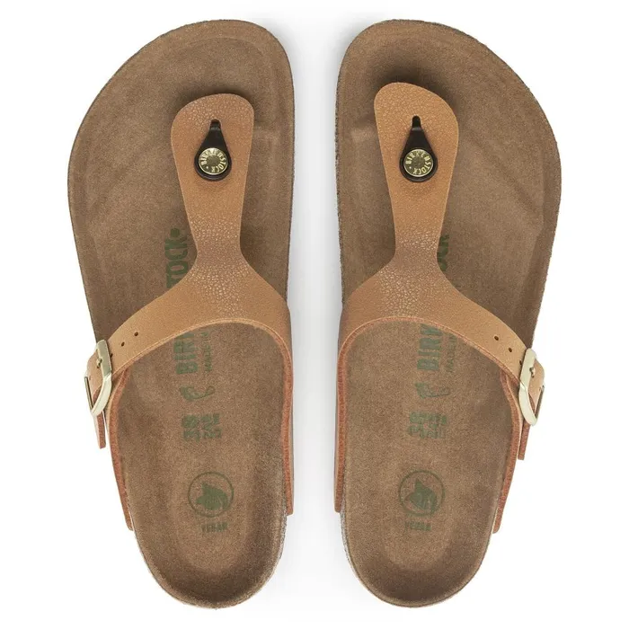 Women Birkenstock Thong Gizeh Vegan Pecan