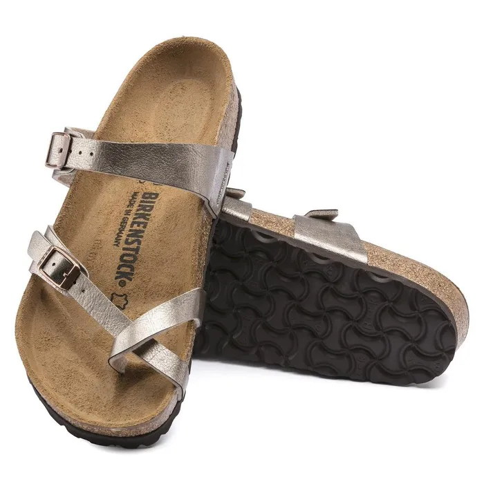 Women Birkenstock Thong Mayari Graceful Taupe