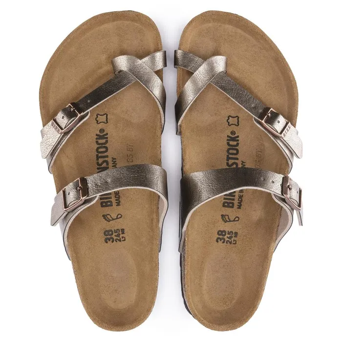 Women Birkenstock Thong Mayari Graceful Taupe