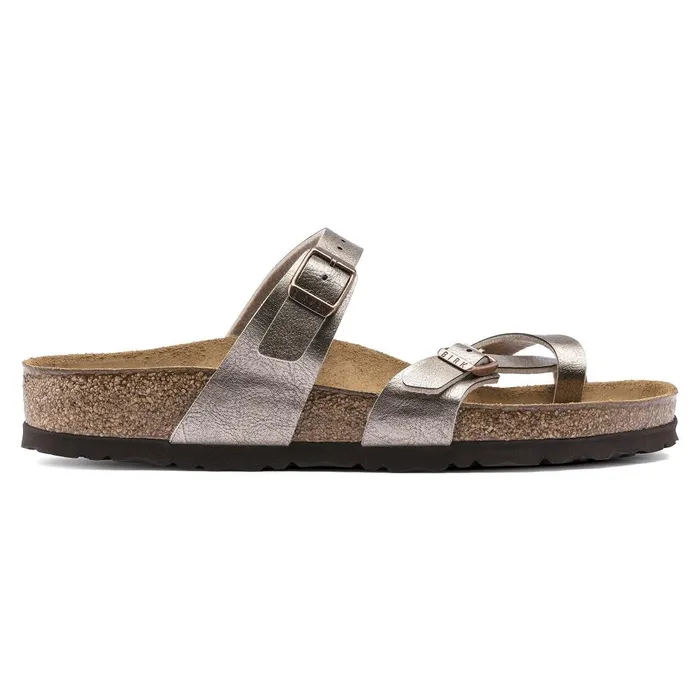 Women Birkenstock Thong Mayari Graceful Taupe