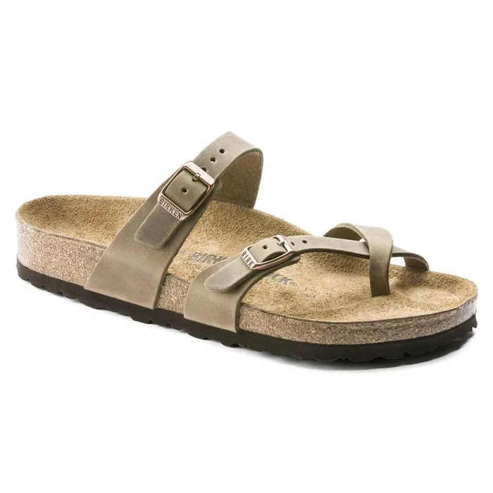 Women Birkenstock Thong Mayari Tobacco Brown