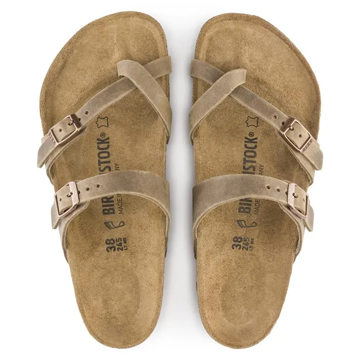 Women Birkenstock Thong Mayari Tobacco Brown