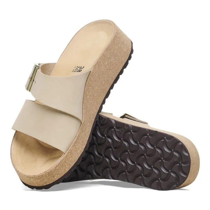 Women Birkenstock TwoStrap Almina Sandcastle