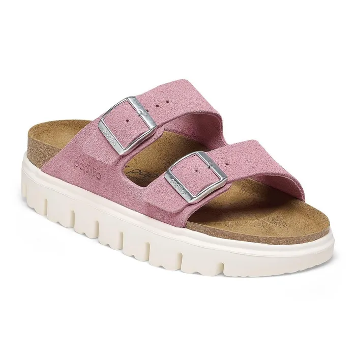 Women Birkenstock TwoStrap Arizona Chunky Candy Pink