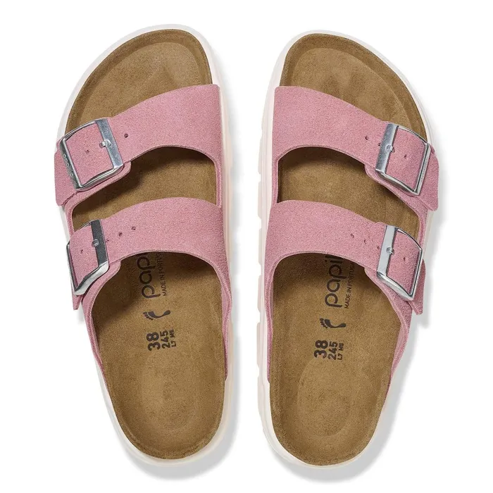 Women Birkenstock TwoStrap Arizona Chunky Candy Pink