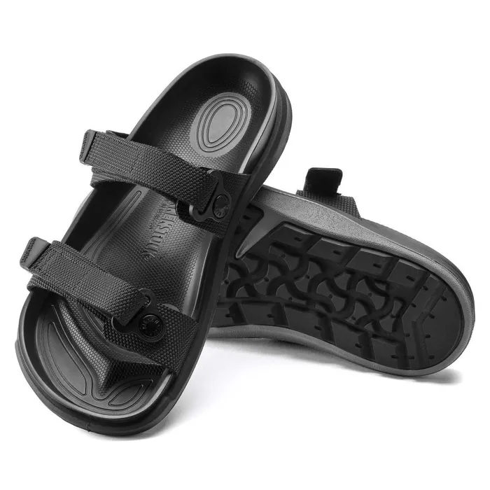 Women Birkenstock TwoStrap Sahara Futura Black