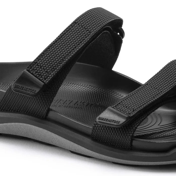 Women Birkenstock TwoStrap Sahara Futura Black