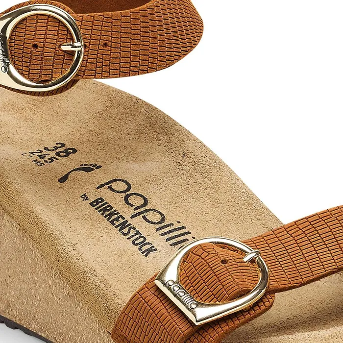 Women Birkenstock TwoStrap Soley Burnt Orange