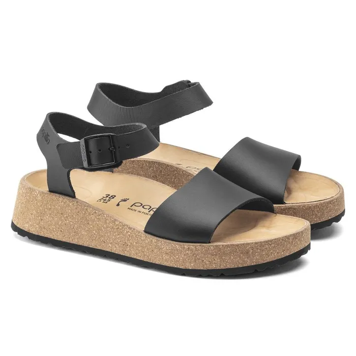 Women Birkenstock Wedges and Platforms Glenda Black
