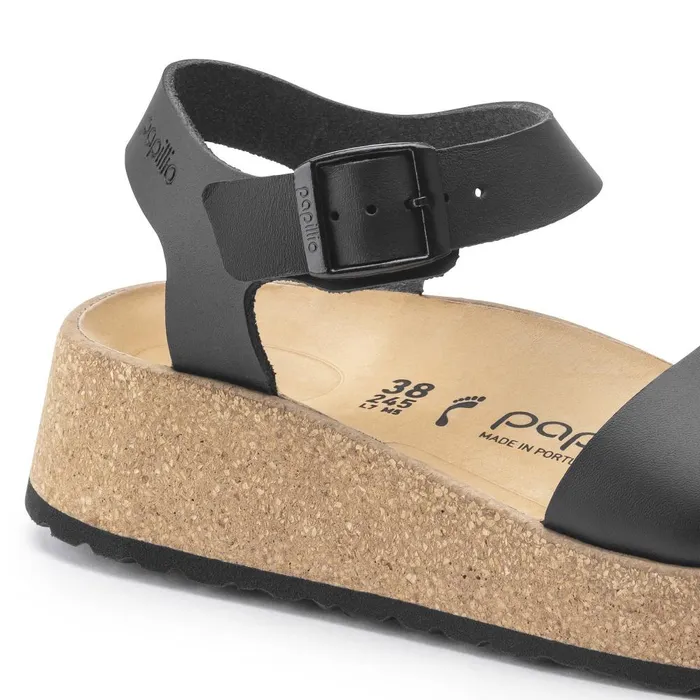 Women Birkenstock Wedges and Platforms Glenda Black