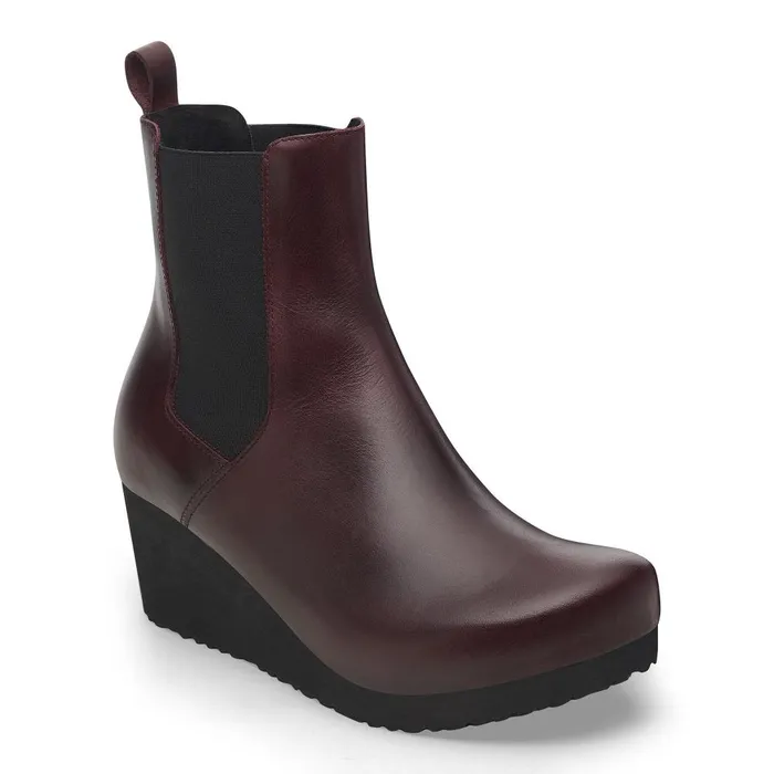 Women Birkenstock Wedges Ebba Slip On Zinfandel
