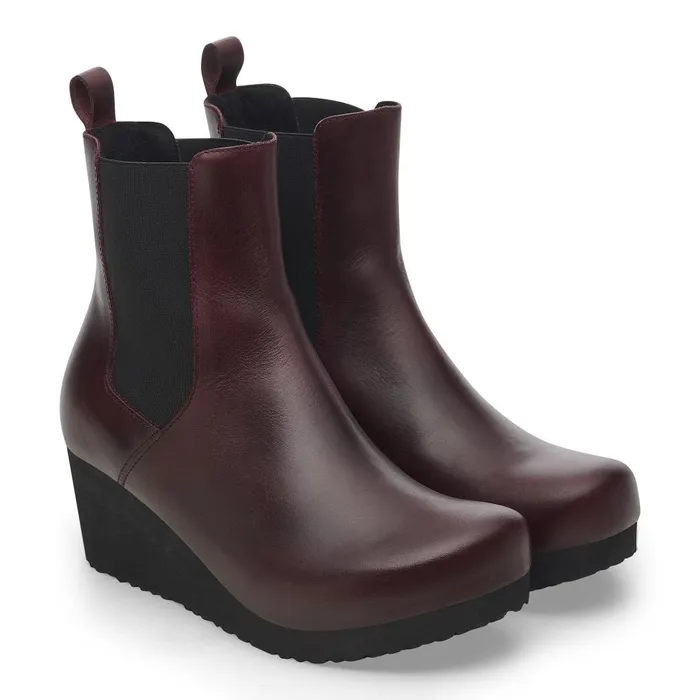Women Birkenstock Wedges Ebba Slip On Zinfandel
