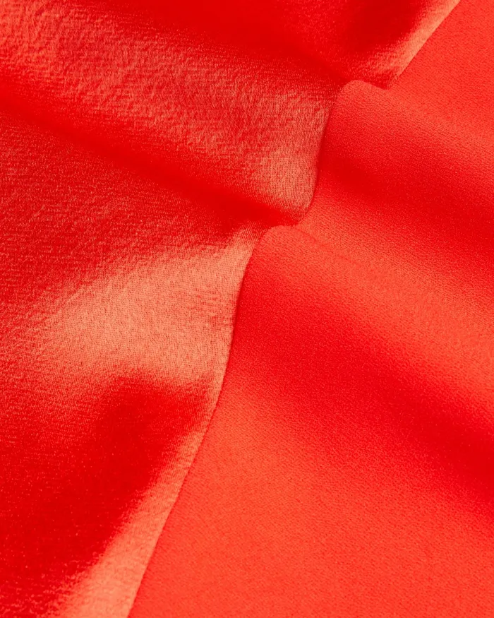 Women BOLSENA 8211 Asymmetric Satin Midi Skirt Red Ted Baker Skirts