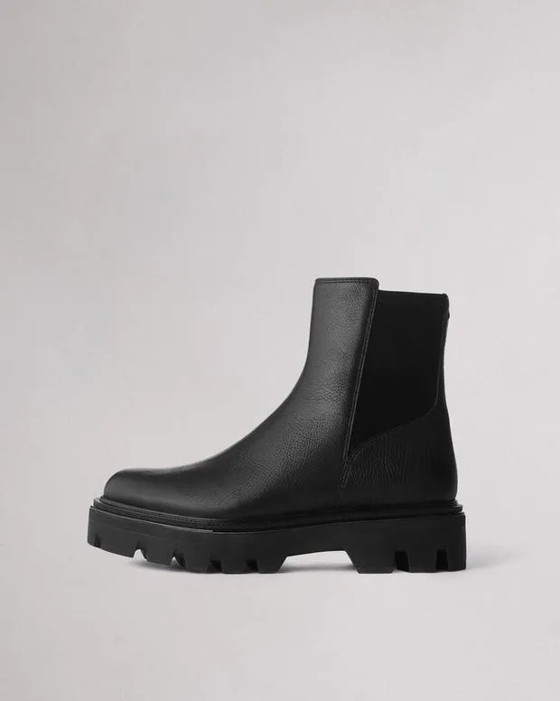 Women Boots Rag and Bone Quinn Leather Boot Black