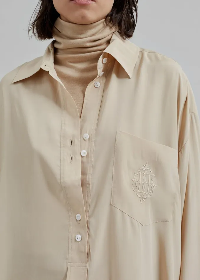 Women By Malene Birger Maye Blouse 8211 Nomad The Frankie Shop Tops