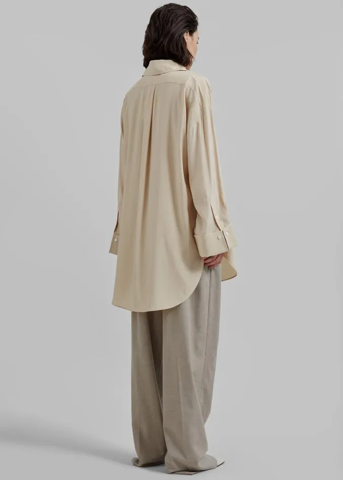 Women By Malene Birger Maye Blouse 8211 Nomad The Frankie Shop Tops