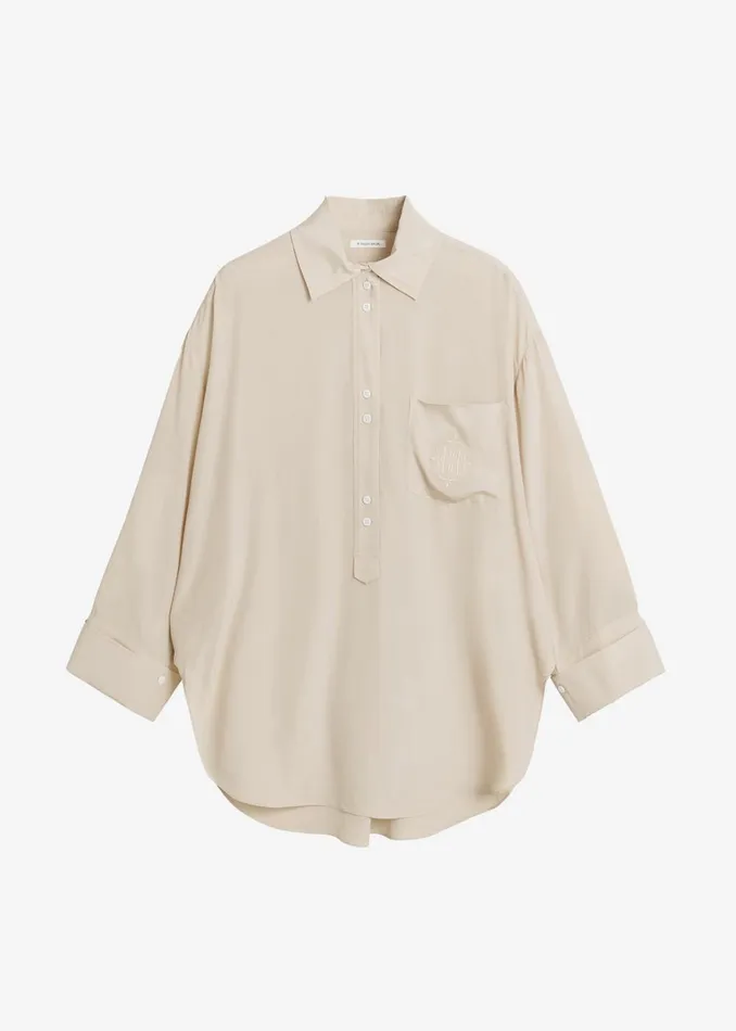 Women By Malene Birger Maye Blouse 8211 Nomad The Frankie Shop Tops