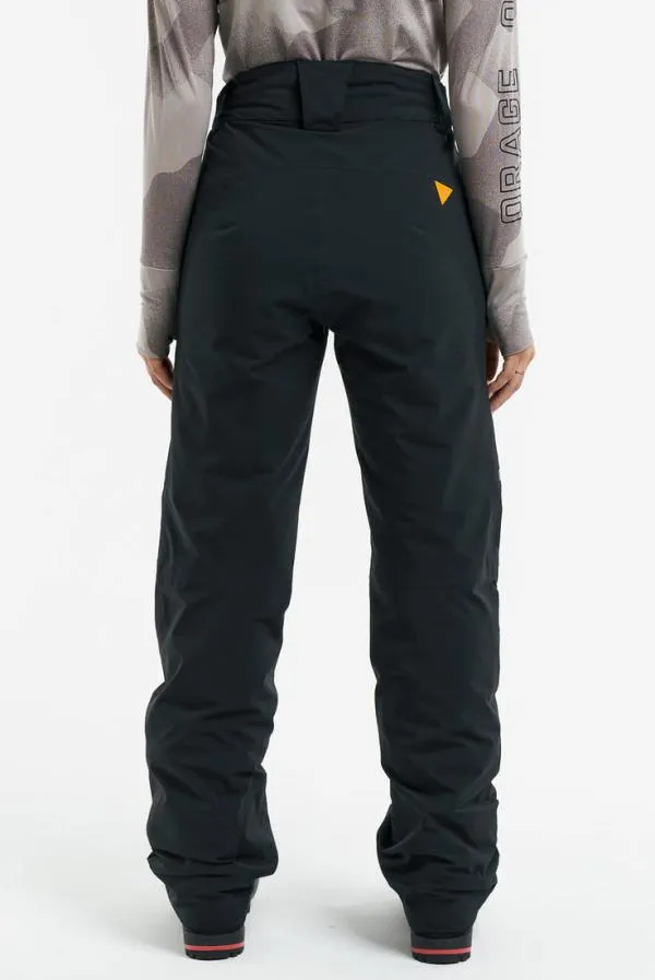 Women Chica Insulated PantBlack Orage Pants