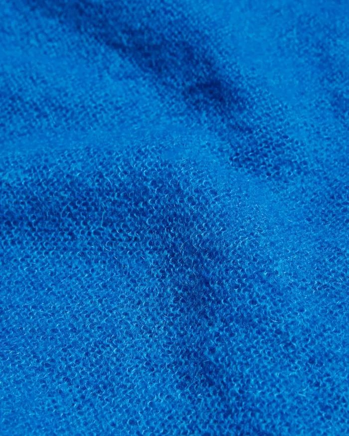 Women CHRISII 8211 Short Sleeve Mohair Knit Top Medium Blue Ted Baker Jumpers and Cardigans Women CHRISII 8211 Short Sleeve Mohair Knit Top Medium Blue Ted Baker Jumpers and Cardigans