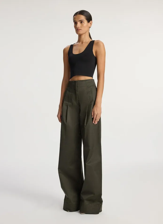 Women Cleo Compact Knit Top Black ALC Tops