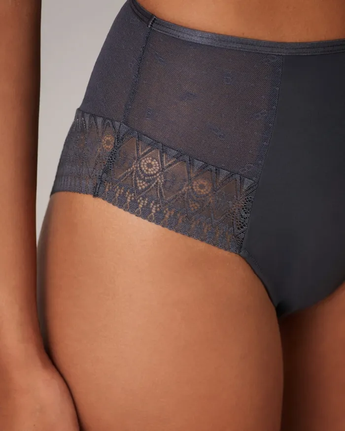 Women CLEYHO 8211 Two Pack Of High Waisted Briefs Charcoal Ted Baker Lingerie and Pyjamas Women CLEYHO 8211 Two Pack Of High Waisted Briefs Charcoal Ted Baker Lingerie and Pyjamas