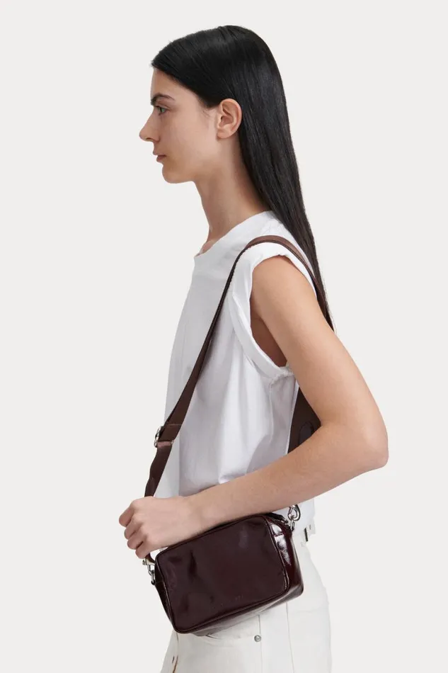 Women Clutches Handbags Crossbody Rachel Comey Cowell Crossbody Cherry
