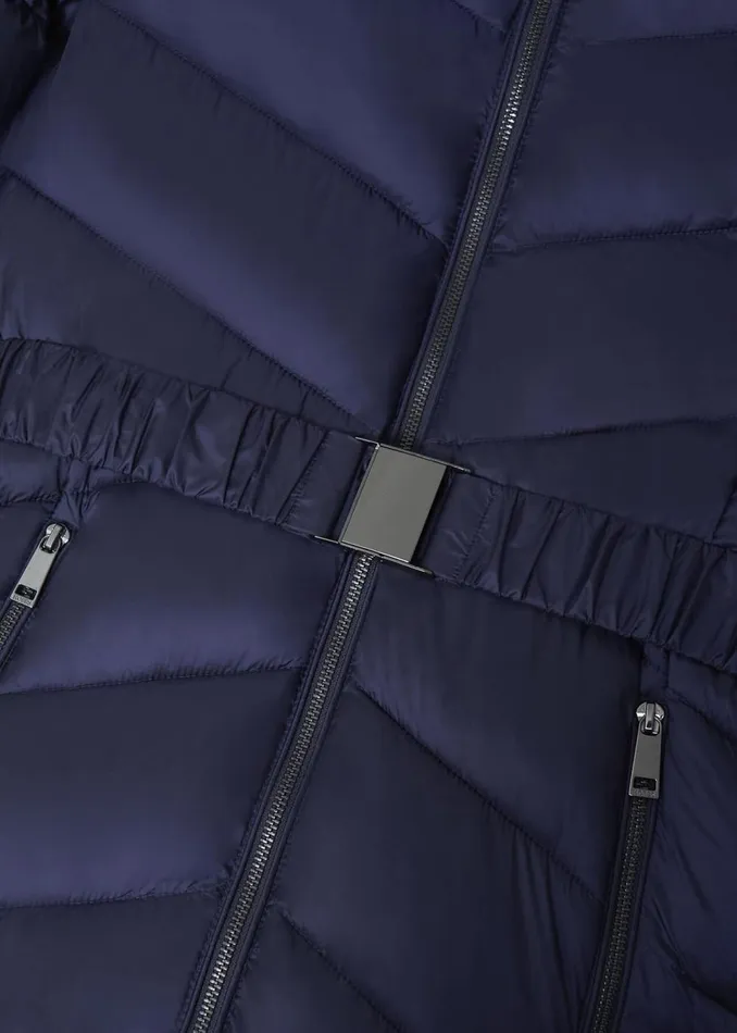 Women Coats and Jackets Hobbs Alis Puffer Navy