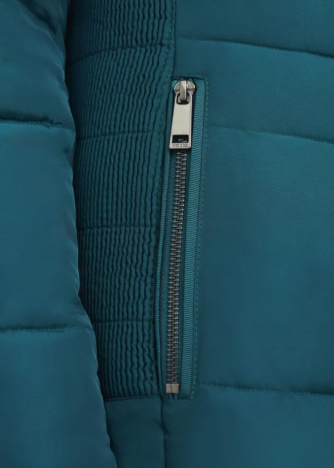 Women Coats and Jackets Hobbs Petite Jaymie Puffer Kyanite Green