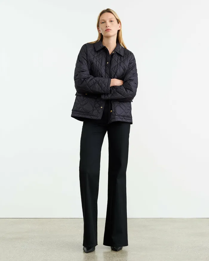 Women Coats and Outerwear Nili Lotan HELAH PARKA Dark Navy