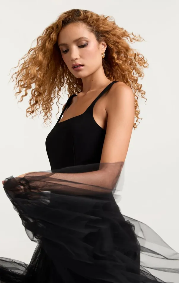 Women Cocktail and Evening Cinq Sept Carolina Dress Black