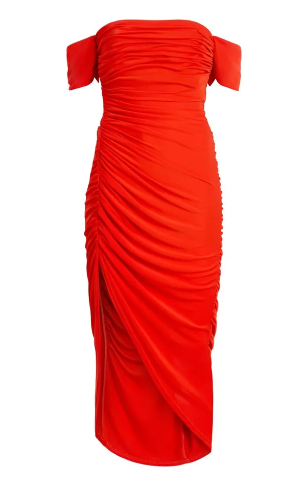 Women Cocktail and Evening Cinq Sept Delaney Dress Deep Tangelo