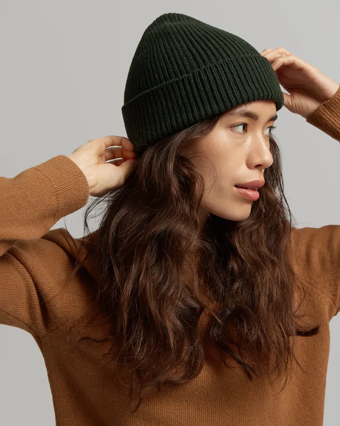 Women Colorfulstandard Merino Wool Beanie 8211 Ultra Violet Beanies