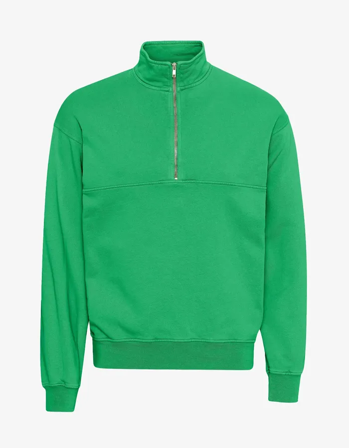 Women Colorfulstandard Organic Quarter Zip 8211 Kelly Green Quarter Zips