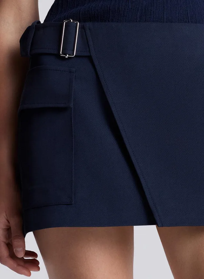 Women Conan Tailored Mini Skirt Navy ALC Bottoms