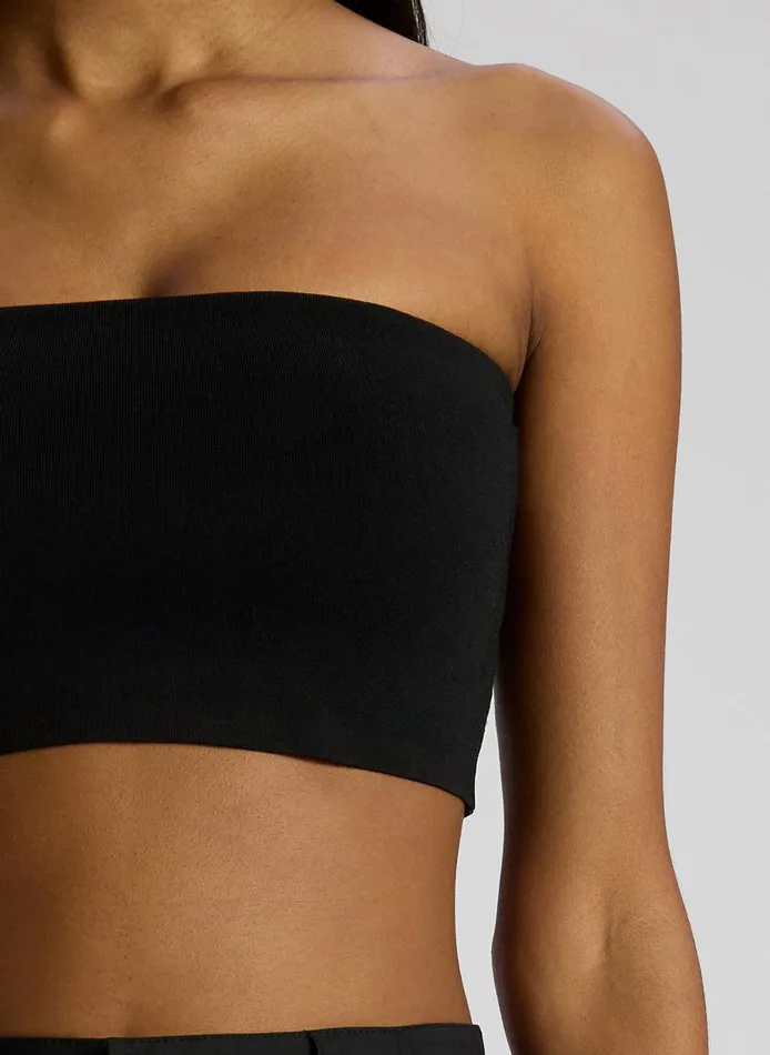 Women Dean Compact Knit Bra Black ALC Tops